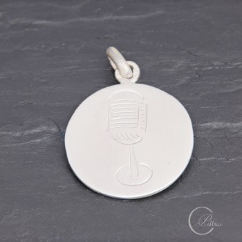 Médaille Micro en argent 20 mm | Pattrice