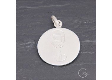 Médaille Micro en argent 20 mm | Pattrice