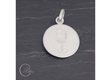 Médaille Micro en argent 22 mm | Pattrice