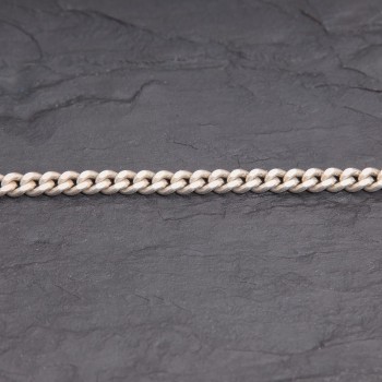 Chaîne maille gourmette en argent | Pattrice
