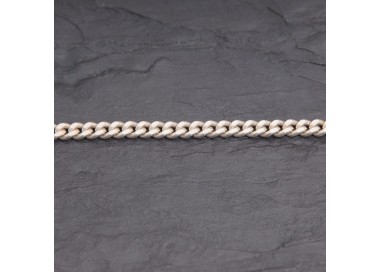 Chaîne maille gourmette en argent | Pattrice