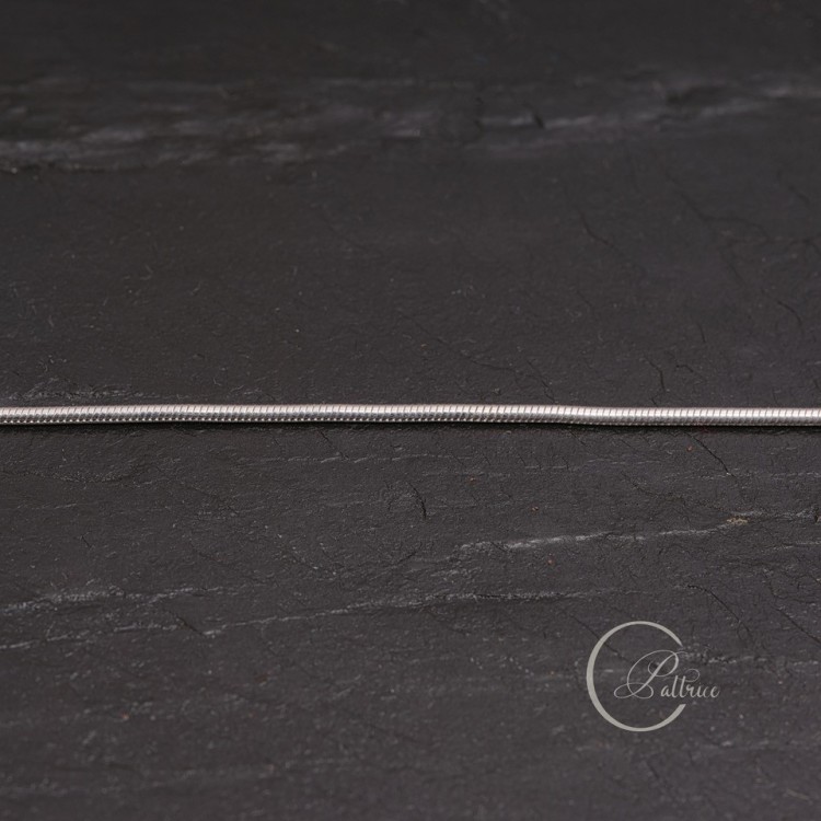 Chaîne maille serpent en argent | Pattrice