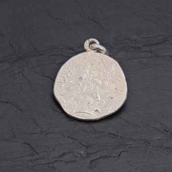 Médaille gauloise Tête celte C3-1 en argent | Pattrice