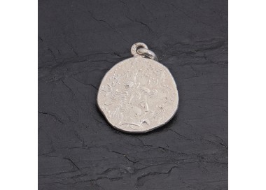 Médaille gauloise Tête celte C3-1 en argent | Pattrice