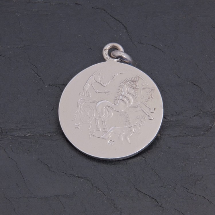 Médaille gauloise Cheval celte C3-2 en argent | Pattrice