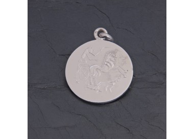 Médaille gauloise Cheval celte C3-2 en argent | Pattrice