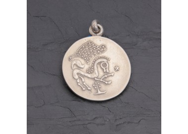 Médaille gauloise Cheval celte CCS-2 en argent | Pattrice